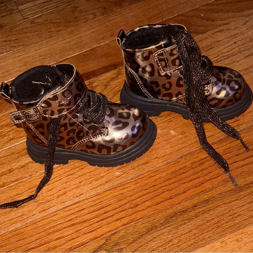 Carter's Leopard Print Kids Boots